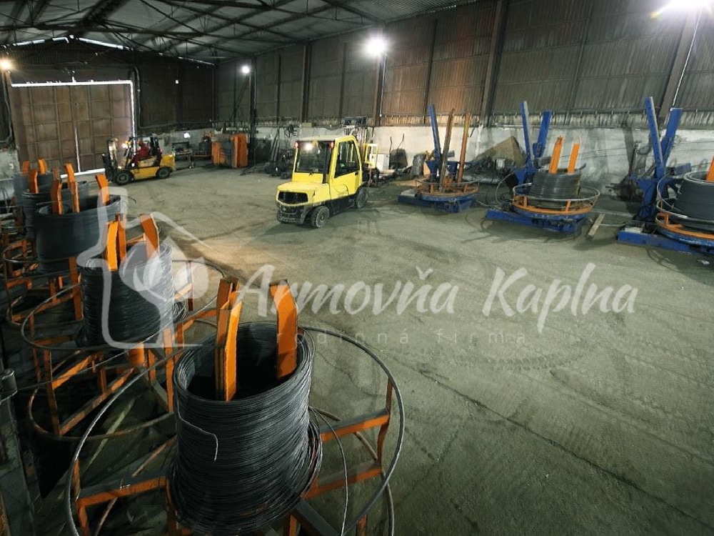 Armovňa Pezinok - Strihanie a ohýbanie betonárskej ocele podľa požiadaviek zákazníka